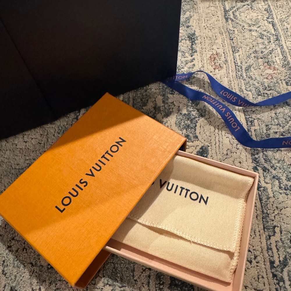 Louis Vuitton Orange Box with Dust Bag.